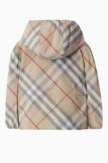 Tilly Check-print Jacket in Cotton Blend