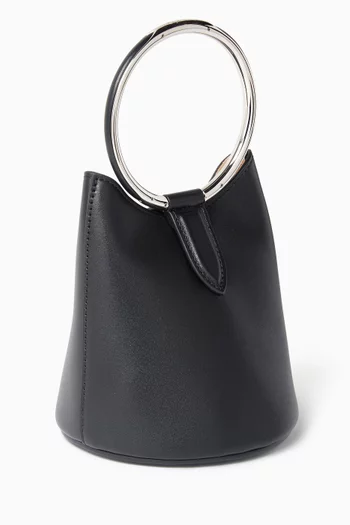 Mini Ring Bucket Bag in Calfskin