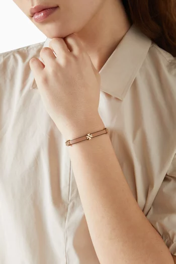Eleanor Bio Bracelet in Vegan Leather
