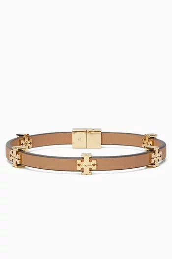 Eleanor Bio Bracelet in Vegan Leather