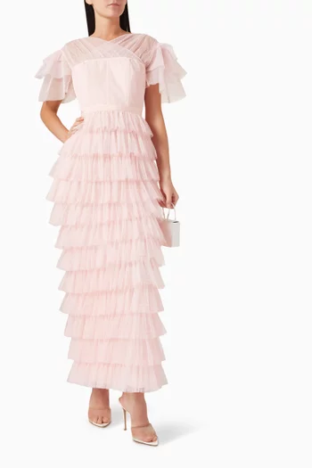 Giuliana Maxi Dress in Tulle