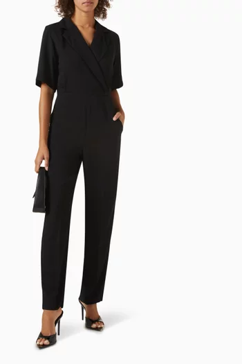 Jumpsuit in Crepe