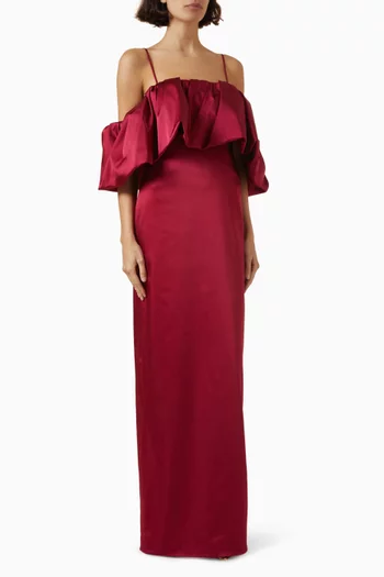 Dorina Off-shoulder Midi Dress