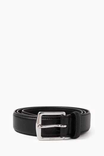 Belt in Saffiano Leather
