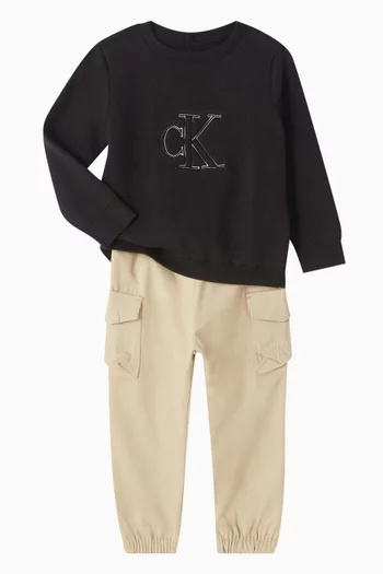 Utility Cargo Pants in Cotton