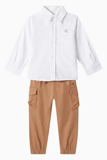Utility Cargo Pants in Cotton