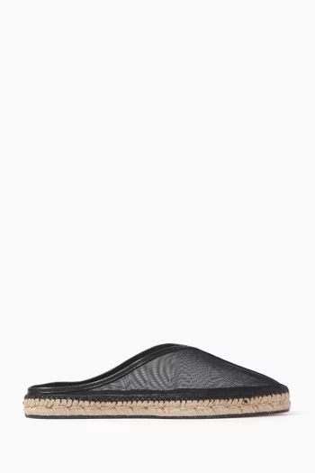 The Espadrille Slippers in Mesh