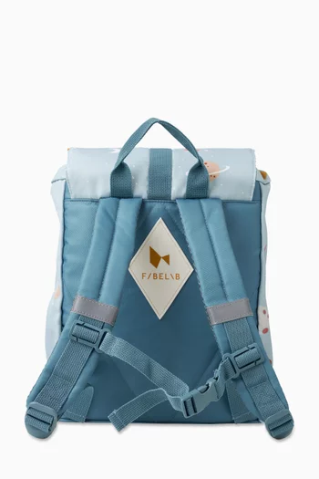 حقيبة ظهر صغيرة بنقشة كواكب