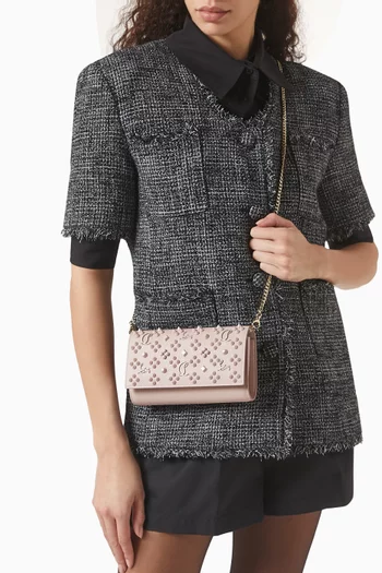 Paloma Clutch in Textured Leather