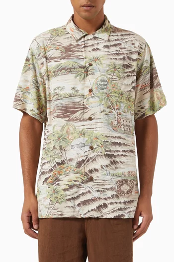Rustic Shirt in Cotton-linen