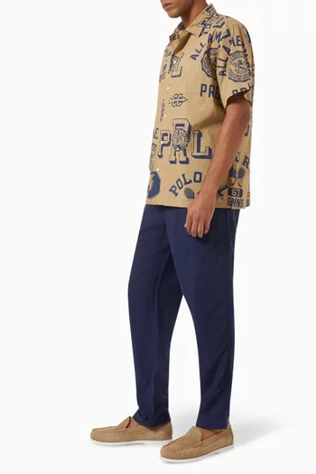 Logo-print Short-sleeve Shirt
