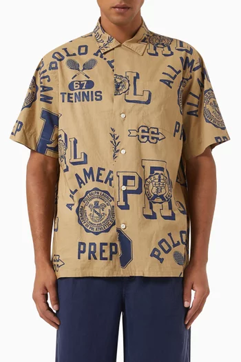 Logo-print Short-sleeve Shirt