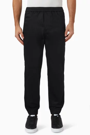 Sweatpants in Cotton Satin