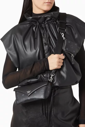 Small Crossbody Pouch in Visetos