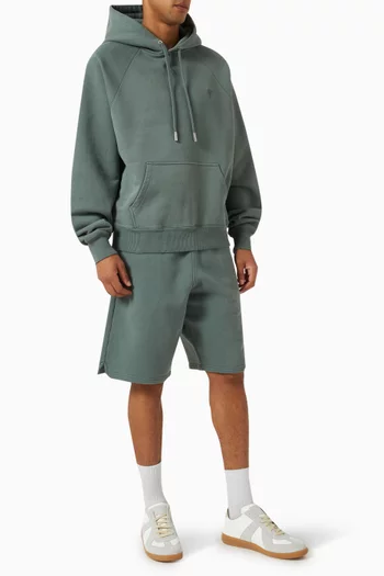 ADC Logo Shorts in Loopback-fleece