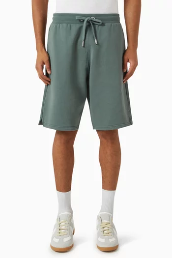 ADC Logo Shorts in Loopback-fleece