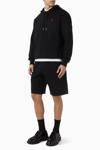 Ami De Coeur Hoodie in Cotton-fleece