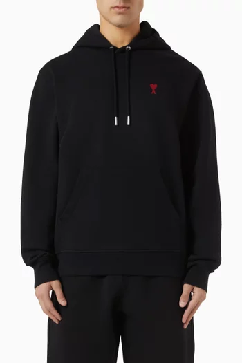 Ami De Coeur Hoodie in Cotton-fleece