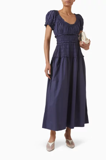 Leanne Midi Dress in Organic Cotton