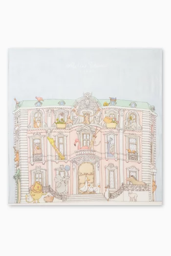 Hot Air Balloon & Monceau Mansion 6-piece Gift Set in Cotton