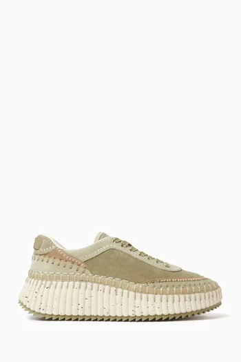 Nama Sneakers in Suede Calfskin