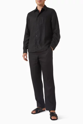 Sajabari X Pants in Linen
