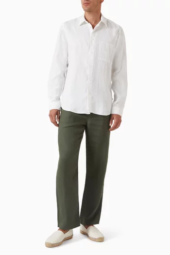 Sajabari X Pants in Linen