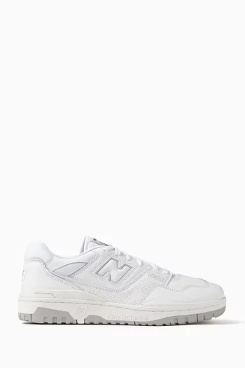 BB550 Low-top Sneakers in Leather & Mesh