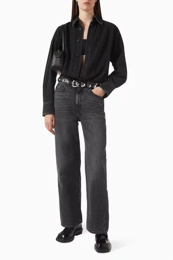 Tessie Jumpsuit in Chambray & Denim