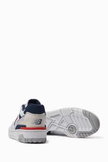 BB550 Low-top Sneakers in Leather & Mesh