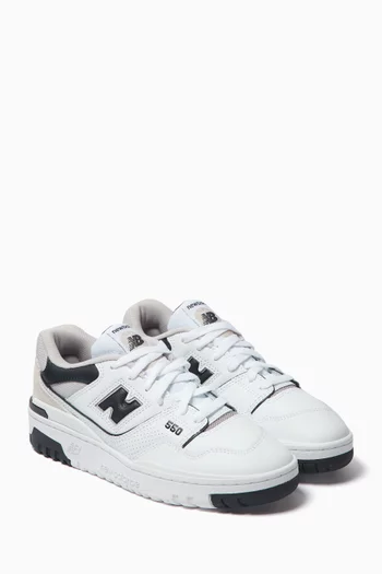 550 Sneakers in Leather & Mesh