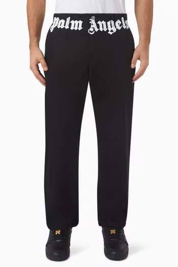 Classic Logo Chino Pants in Cotton