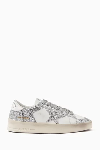 Stardan Sneakers in Glitter Leather