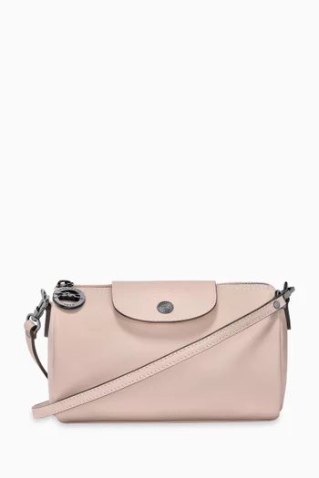 Buy Longchamp Pink Mini Le Pliage Xtra Crossbody Bag in Leather For Women Online Ounass Oman