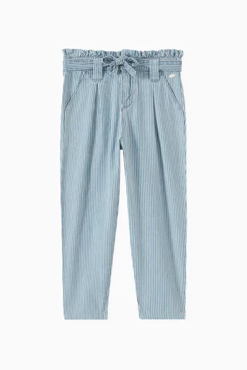 Striped Pants in Cotton