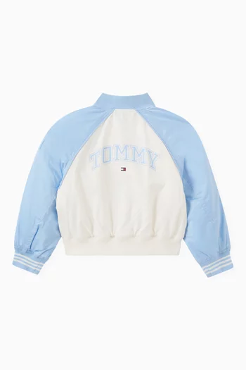 Varsity Logo Bomber Jacket