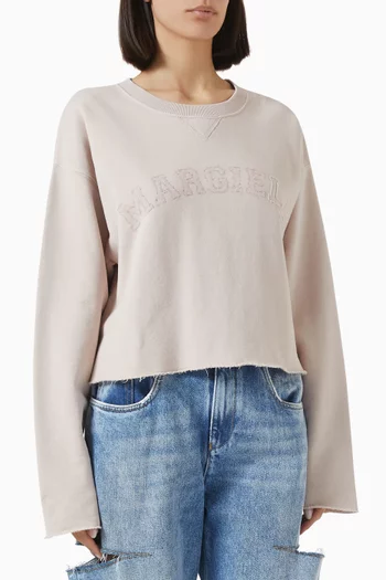 Firm Sweatshirt in Cotton Fleece
