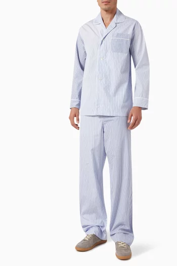 Stripe Pyjama Shirt in Cotton