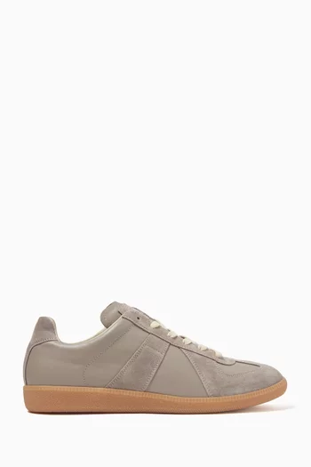 Replica Sneakers in Nappa Leather & Suede