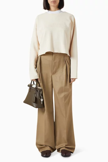 Firm Sweatshirt in Cotton Fleece