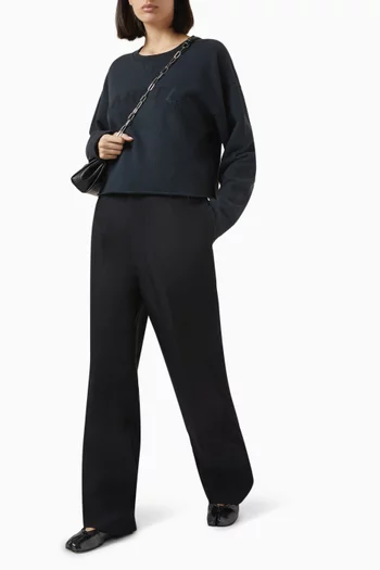 Firm Sweatshirt in Cotton Fleece