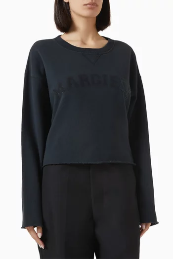 Firm Sweatshirt in Cotton Fleece