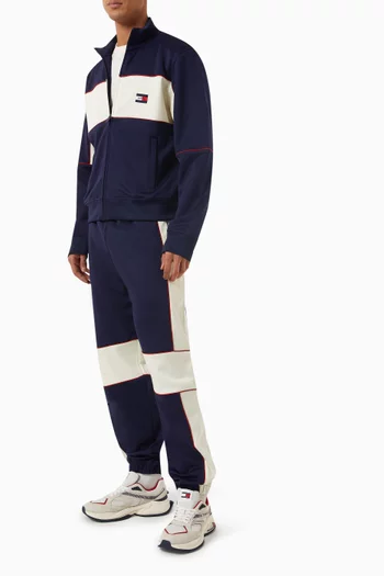 Colour-block Sweatpants in Cotton-blend