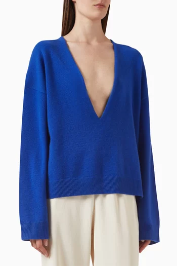 Lowell Oversized Sweater in Cashmere
