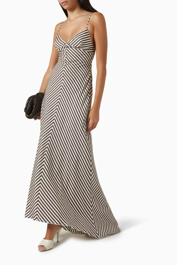 Bamba Striped Maxi Dress