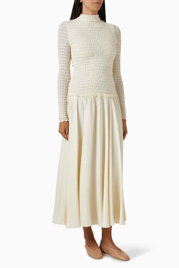 Feja Smocked Maxi Dress