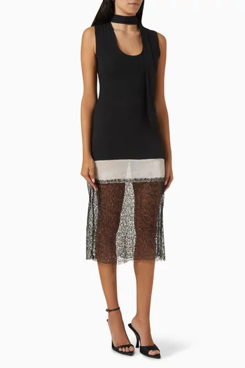 Esa Lace Midi Dress