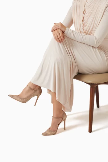 Rania 105 Mary-Jane Pumps in Organza