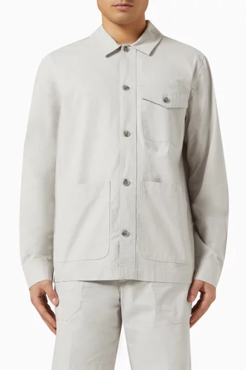 Shirt Jacket in Cotton