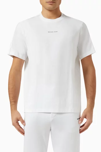 Logo Tape T-shirt in Cotton